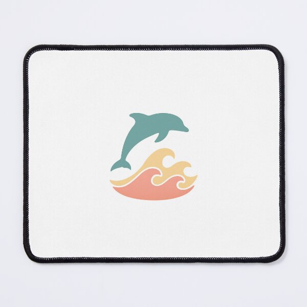Item preview, Minimal Dolphin Jump Over Waves designed and sold by Le Grand Requin.