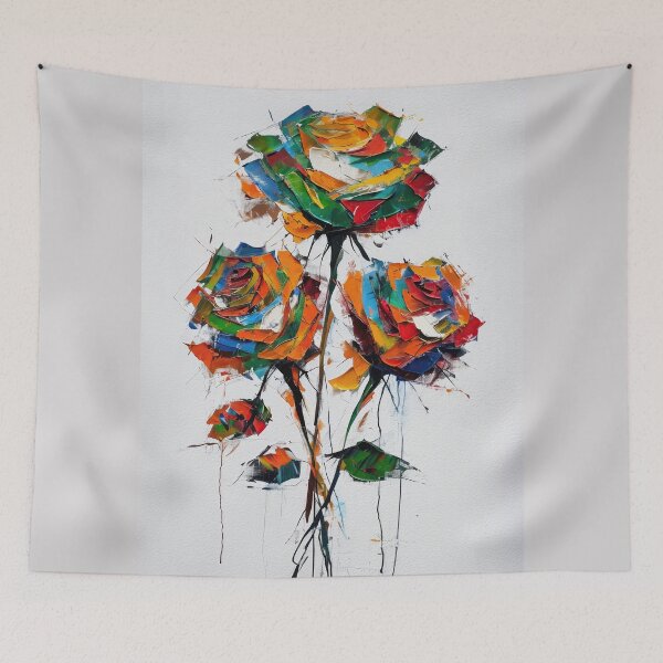 Item preview, Bold Abstract Roses designed and sold by caracatita75.