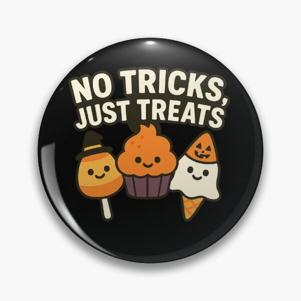 Item preview, No Tricks Just Treats – Cute Halloween Candy Design designed and sold by AddictiveDesign.