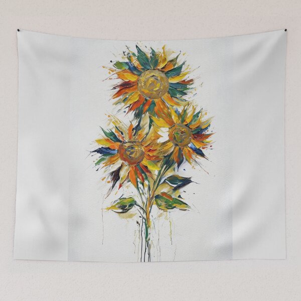Item preview, Expressive Sunflowers designed and sold by caracatita75.