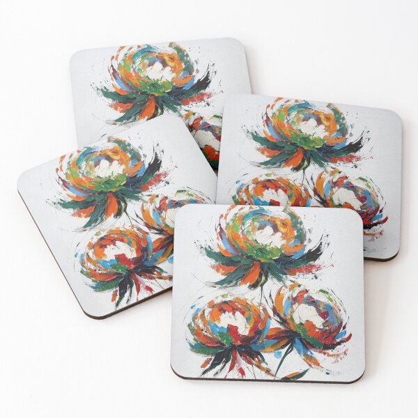 Item preview, Abstract Peonies designed and sold by caracatita75.