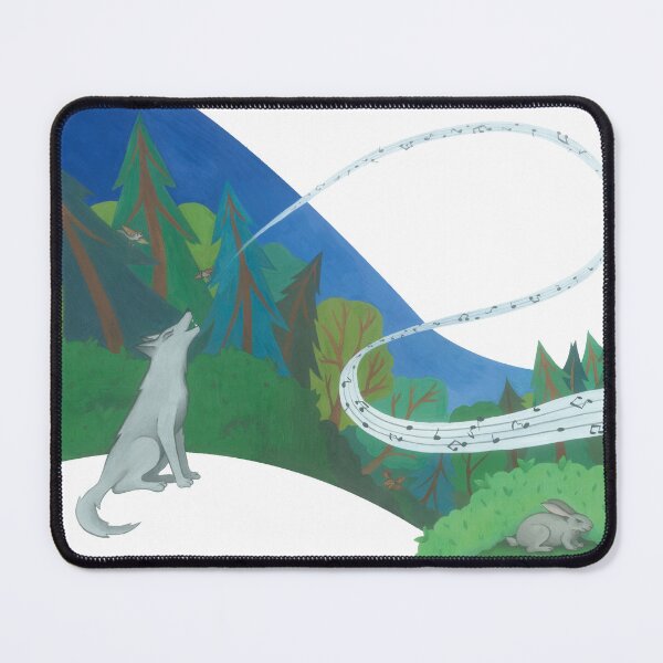 Item preview, Wolf song designed and sold by raZNOTova | TONZ.