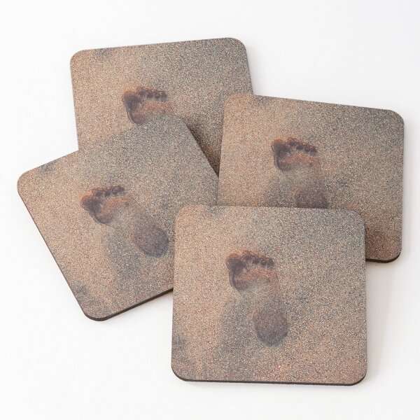 Item preview, Footprint Washed Away by the Sea designed and sold by Por.Ahi.PR.