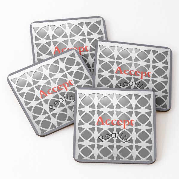 Item preview, Accept Reality designed and sold by lifeinspired4u.