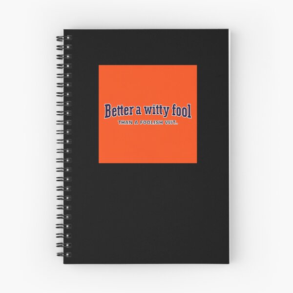 Item preview, Better a witty fool designed and sold by jamesgerardking.