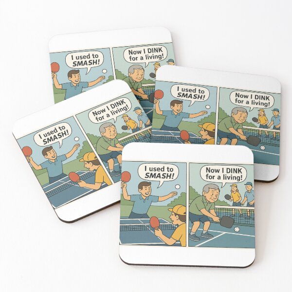 Item preview, From Ping Pong Smashes to Pickleball Dinks designed and sold by Print Unfiltered.