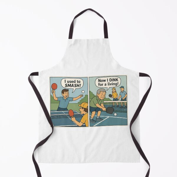 Item preview, From Ping Pong Smashes to Pickleball Dinks designed and sold by Print Unfiltered.