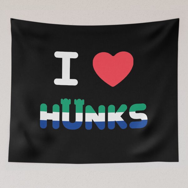 Item preview, I <3 HUNKS designed and sold by birdgoatman.