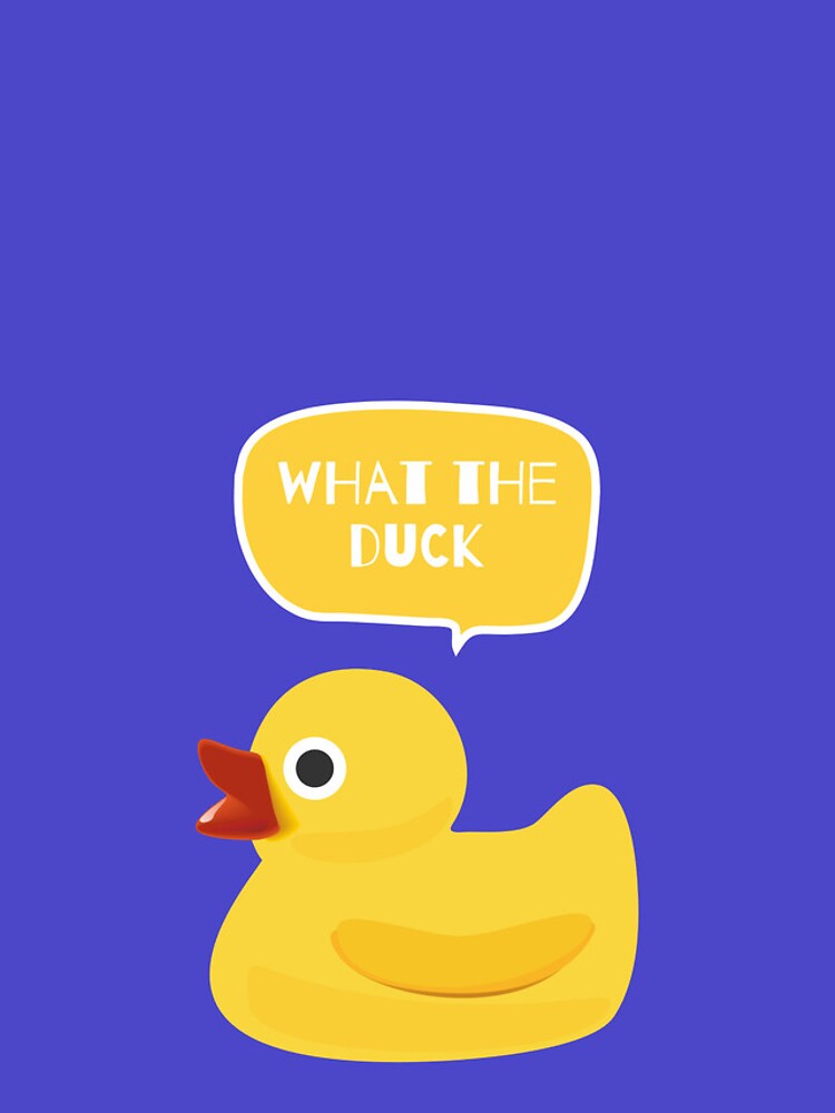 Thumbnail 4 of 4, iPhone Case, What The Duck Design designed and sold by RicLaw.