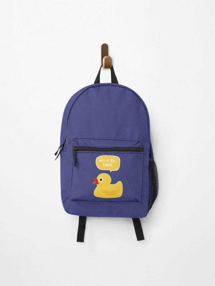 Thumbnail 1 of 3, Backpack, What The Duck Design designed and sold by RicLaw.