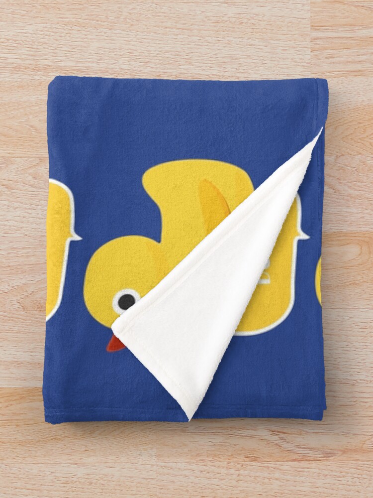 Thumbnail 3 of 6, Throw Blanket, What The Duck Design designed and sold by RicLaw.