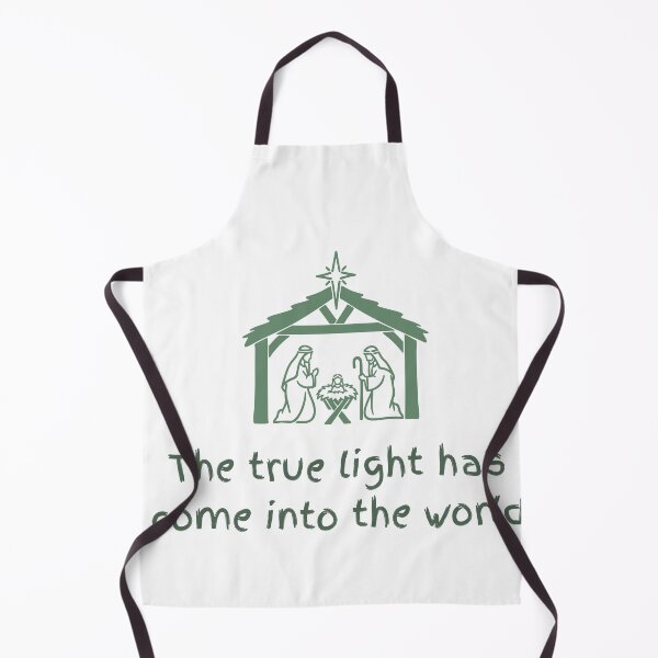Item preview, The true light has come into the world. Christmas design designed and sold by SofikoDesigns.