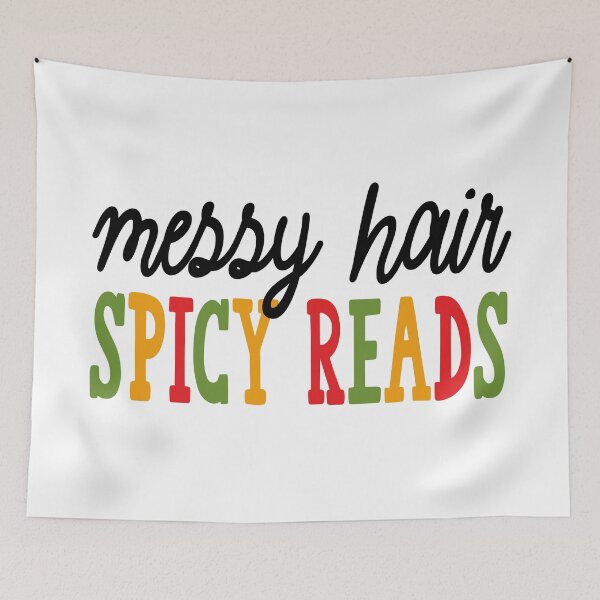 Item preview, Messy Hair Spicy Reads Shirt – Book Lover Gift for Her, Messy Hair Spicy Reads Sweatshirt – Cozy Bookworm Gift, Messy Hair Spicy Reads Mug – Spicy Book Girl Sticker for Student designed and sold by Noe Mill.