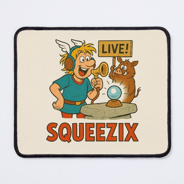 Item preview, Squeezix - The Bard of Live TV designed and sold by Bratak.
