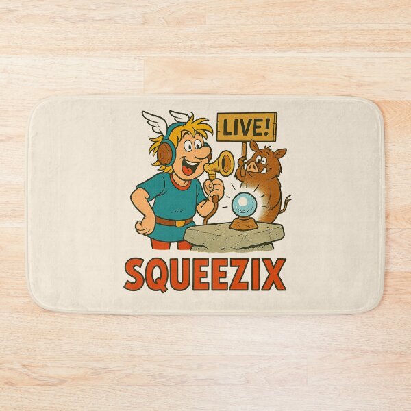 Item preview, Squeezix - The Bard of Live TV designed and sold by Bratak.