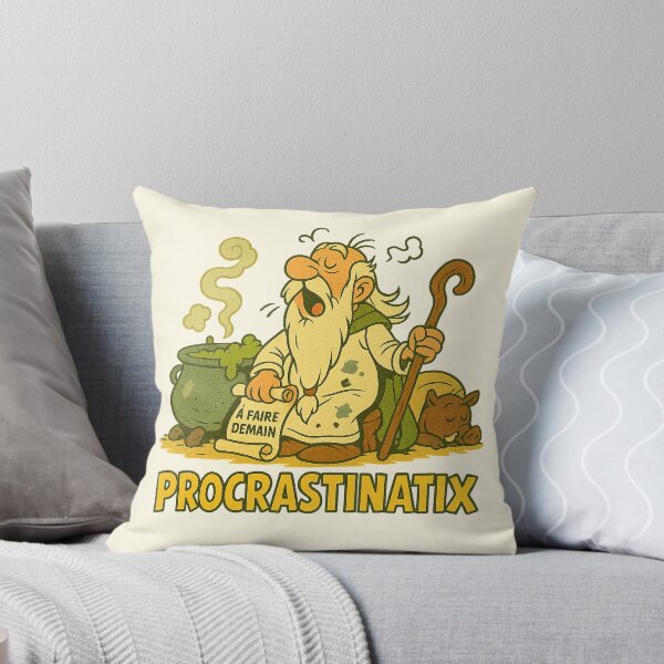 Item preview, Procrastinatix - The Druid Who Puts Everything Off Until Tomorrow designed and sold by Bratak.