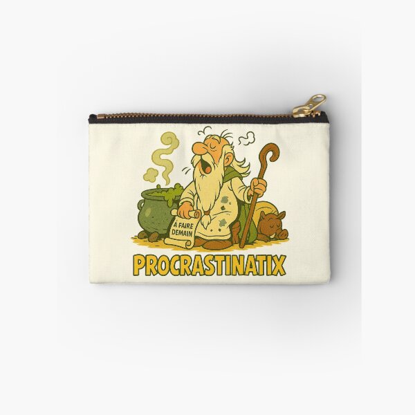 Item preview, Procrastinatix - The Druid Who Puts Everything Off Until Tomorrow designed and sold by Bratak.