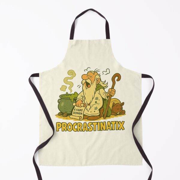 Item preview, Procrastinatix - The Druid Who Puts Everything Off Until Tomorrow designed and sold by Bratak.