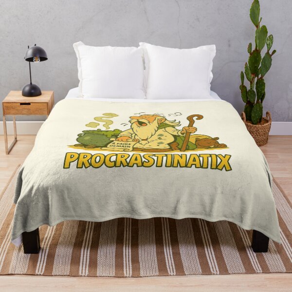 Item preview, Procrastinatix - The Druid Who Puts Everything Off Until Tomorrow designed and sold by Bratak.