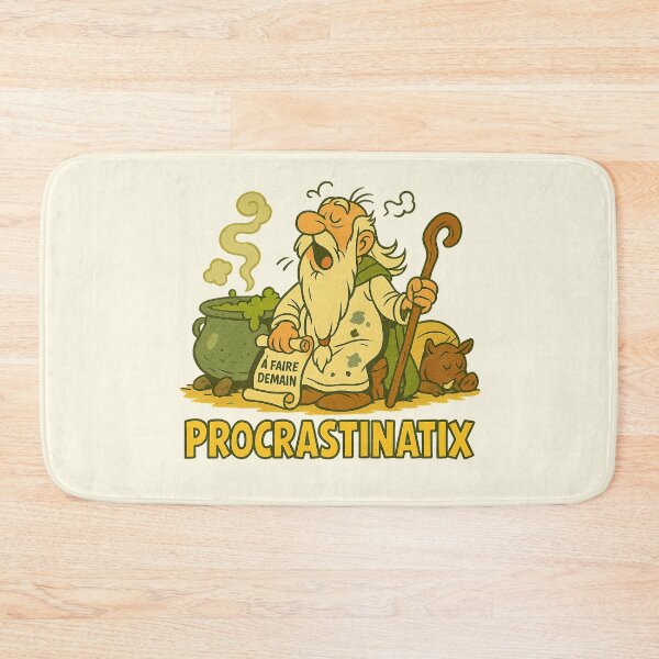 Item preview, Procrastinatix - The Druid Who Puts Everything Off Until Tomorrow designed and sold by Bratak.