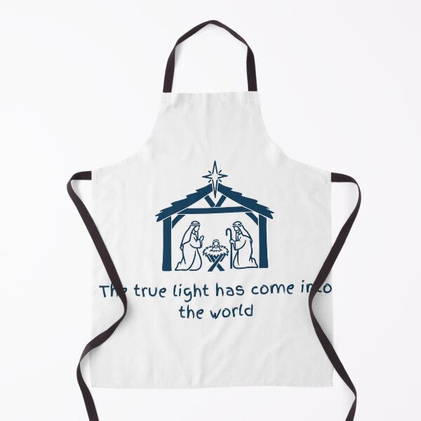 Item preview, The true light has come into the world. Christmas design designed and sold by SofikoDesigns.