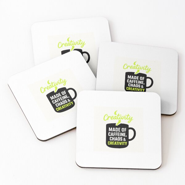 Item preview, Made of Caffeine, Chaos & Creativity designed and sold by PerfectlyMessy.
