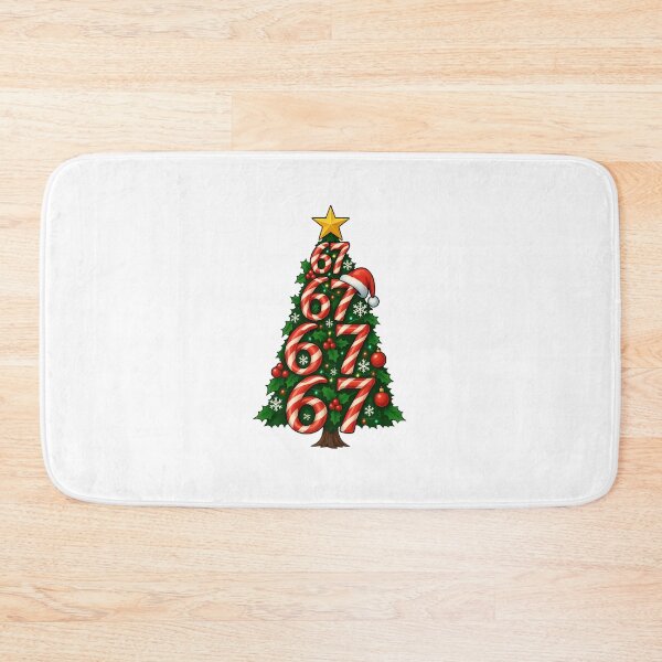 Item preview, Candy Cane 67 Christmas Tree PNG • Festive Holiday Santa Hat Snowflake Design   designed and sold by DailyDrivesct.