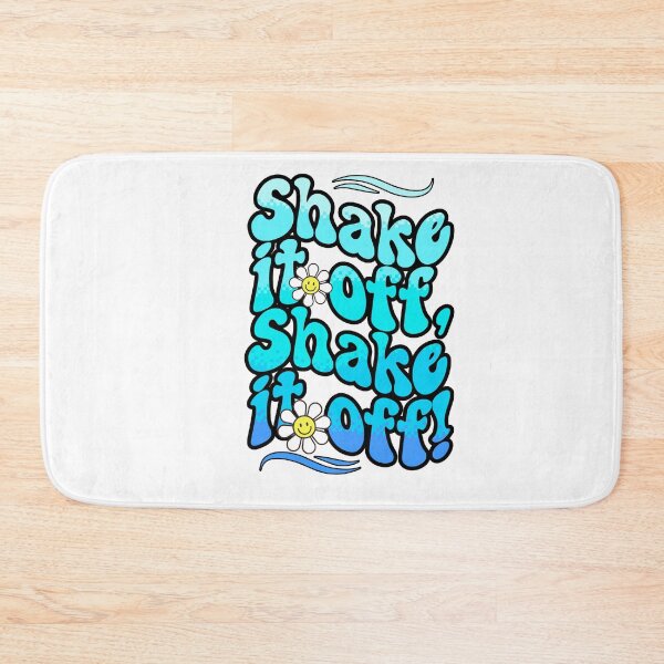 Item preview, Shake It Off, Shake It Off - Be Happy Retro Design - Positivity Quote designed and sold by Sun Sand & Sea Art.