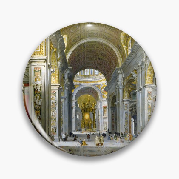 Item preview, Interior of Saint Peter Basilica, Rome designed and sold by Jon-Baran.