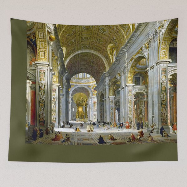 Item preview, Interior of Saint Peter Basilica, Rome designed and sold by Jon-Baran.