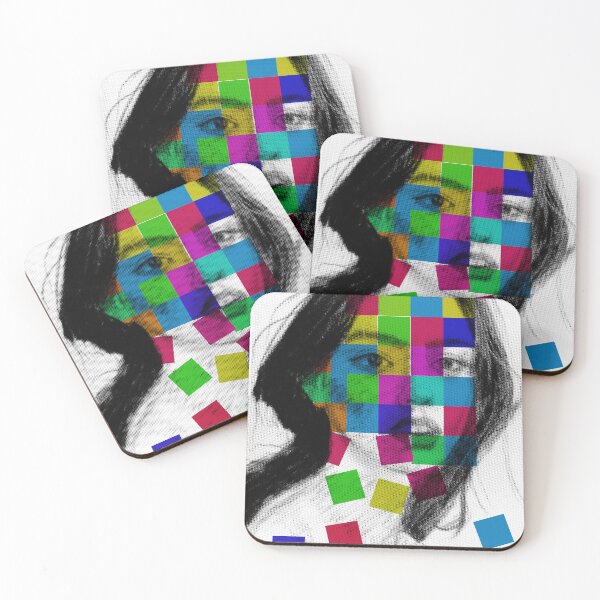 Item preview, Abstract Squares on a Pretty Model designed and sold by Morose-merch.