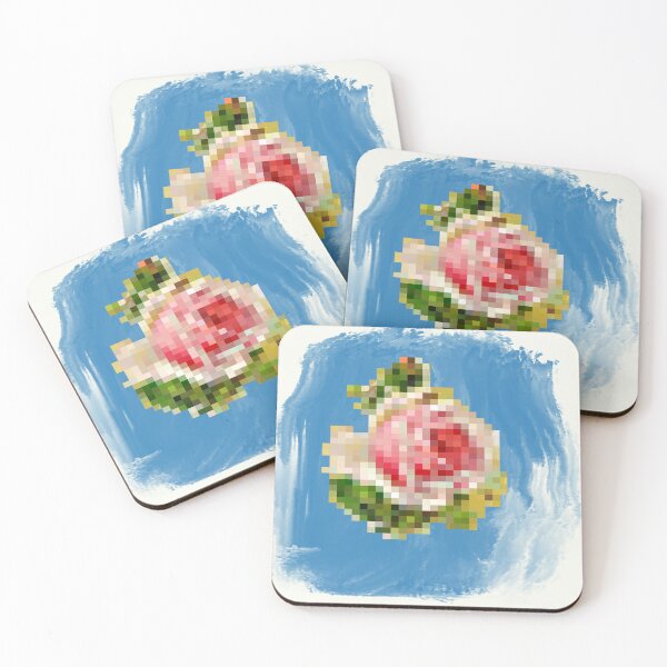 Item preview, Retro Country Pixel Rose designed and sold by LilyB-Designs.