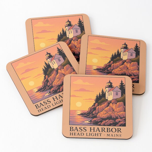 Item preview, Bass Harbor Head Light, Maine designed and sold by Myra365Art.
