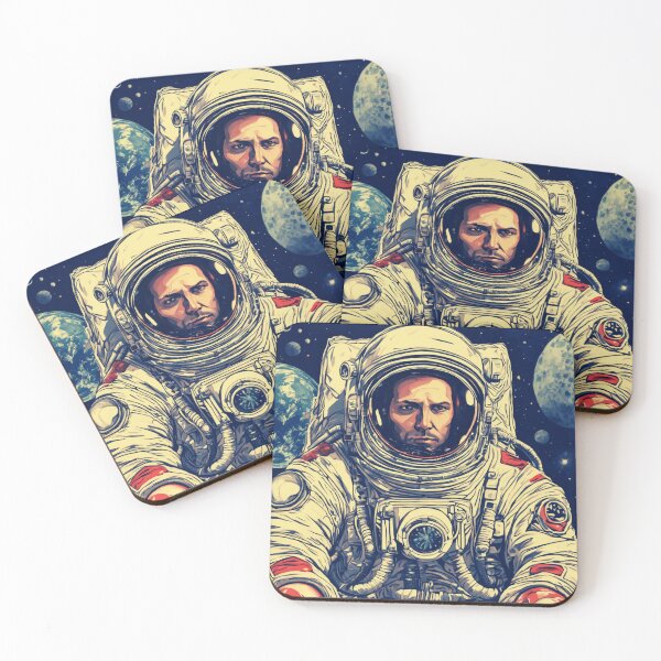 Item preview, Astronaut. Galactic journey, lunar journey. designed and sold by Zofia Sosnecka.
