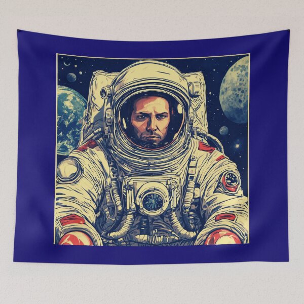 Item preview, Astronaut. Galactic journey, lunar journey. designed and sold by Zofia Sosnecka.
