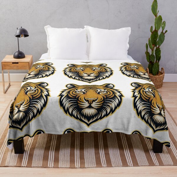 Item preview, Golden Tiger Head Illustration designed and sold by ArtfulWeave.