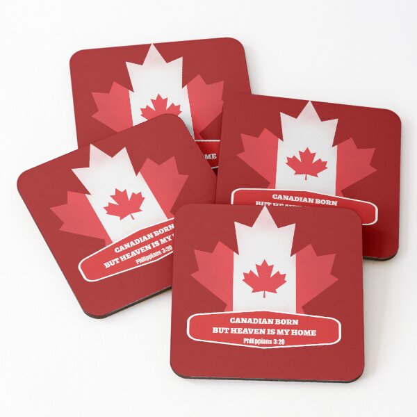 Item preview, Canadian Born But Heaven Is My Home Philippians 3:20 designed and sold by Mrs. Kizzy Gillis Heavenly-Merch.