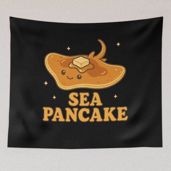 Item preview, Sea Pancake Cute Stingray Pun | Kawaii Ocean Breakfast Cartoon designed and sold by DailyDrivesct.