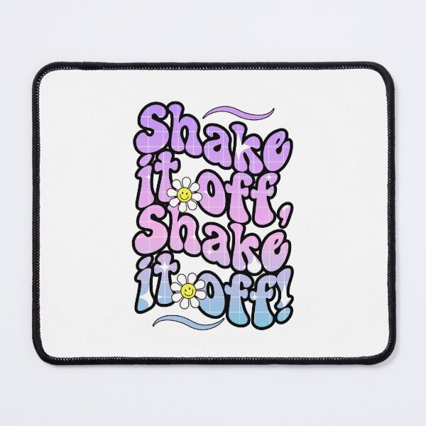 Item preview, Shake It Off, Shake It Off - Be Happy Retro Design - Positivity Quote designed and sold by Sun Sand & Sea Art.