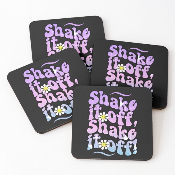 Item preview, Shake It Off, Shake It Off - Be Happy Retro Design - Positivity Quote designed and sold by Sun Sand & Sea Art.