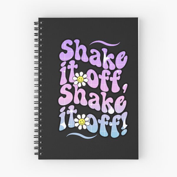Item preview, Shake It Off, Shake It Off - Be Happy Retro Design - Positivity Quote designed and sold by Sun Sand & Sea Art.