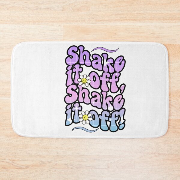 Item preview, Shake It Off, Shake It Off - Be Happy Retro Design - Positivity Quote designed and sold by Sun Sand & Sea Art.