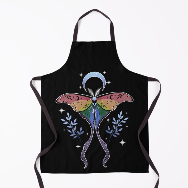 Item preview, Rainbow Luna Moth LGBT Gay Pride Flag designed and sold by Clara Hollins.