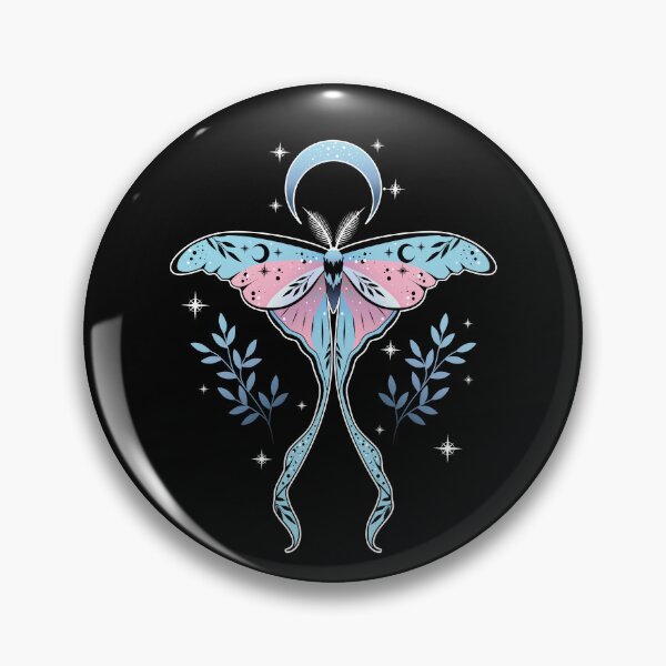 Item preview, Transgender Luna Moth LGBT Pride Flag designed and sold by Clara Hollins.