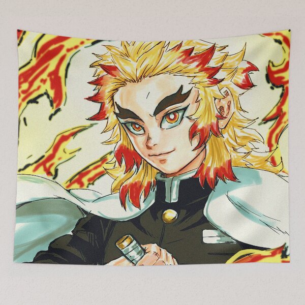 Item preview, The Flame Hashira! designed and sold by markclarkii.