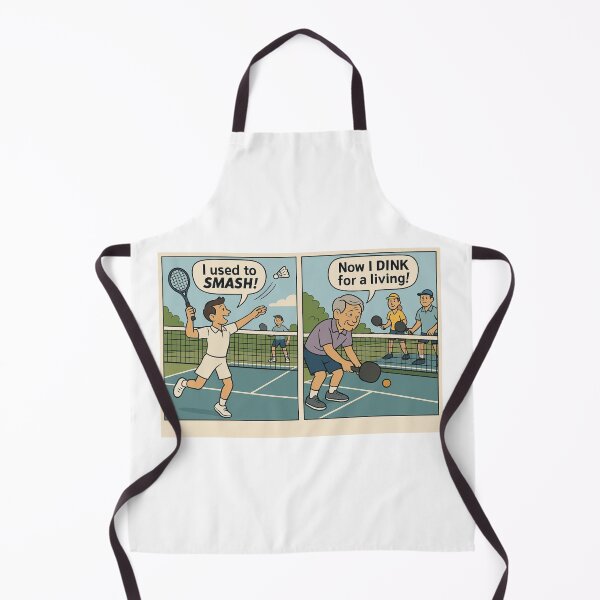 Item preview, From Badminton Smashes to Pickleball Dinks designed and sold by Print Unfiltered.