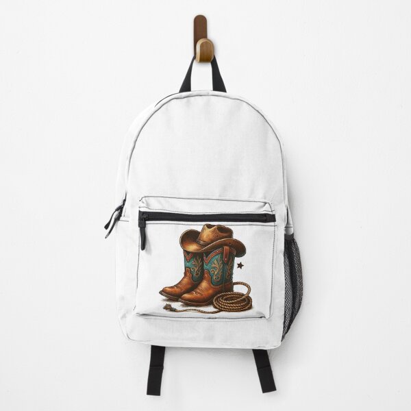 Item preview, Western Cowboy Boots and Hat Illustration designed and sold by ArtfulWeave.