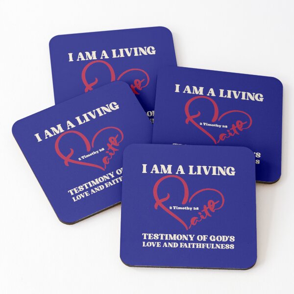 Item preview, I Am A Living Testimony Of God's Love And Faithfulness 2 Timothy 1:8  designed and sold by Mrs. Kizzy Gillis Heavenly-Merch.