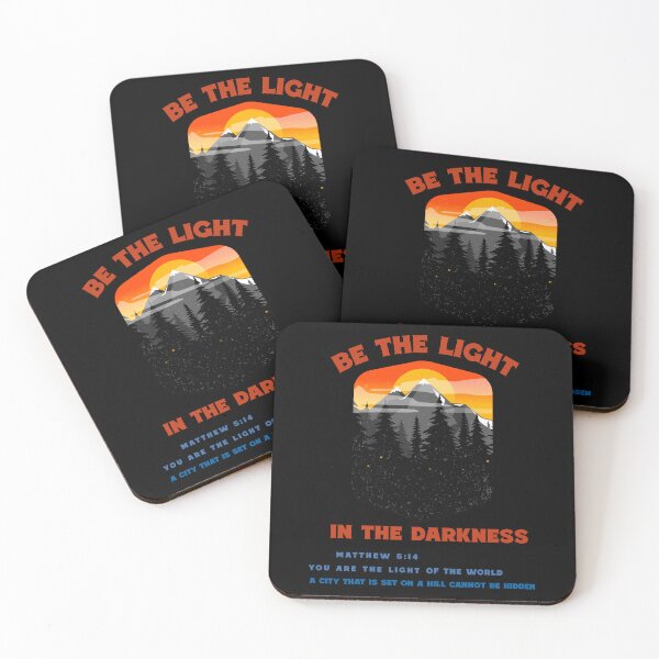 Item preview, Be The Light In the Darkness Matthew 5:14 designed and sold by Mrs. Kizzy Gillis Heavenly-Merch.