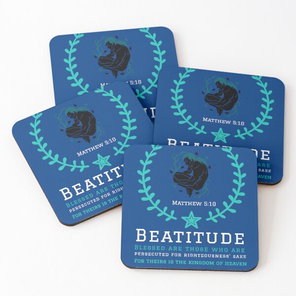 Item preview, Beatitude | Blessed Are Those Wo Are Persecuted For Righteousness Sake For Theirs Is the Kingdom Of Heaven | Matthew 5:10  designed and sold by Mrs. Kizzy Gillis Heavenly-Merch.